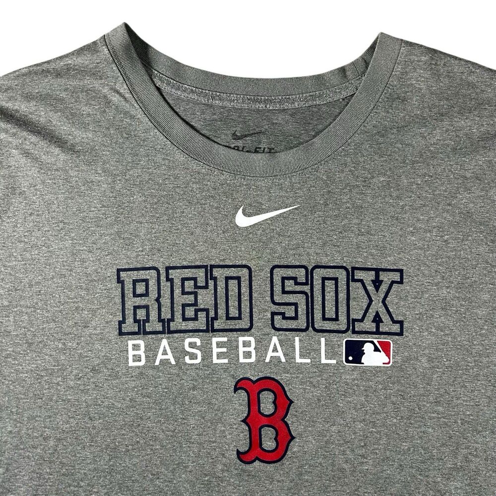 Nike Boston Red Sox Graphic Shirt Men’s XL Dri Fit MLB Performance Baseball